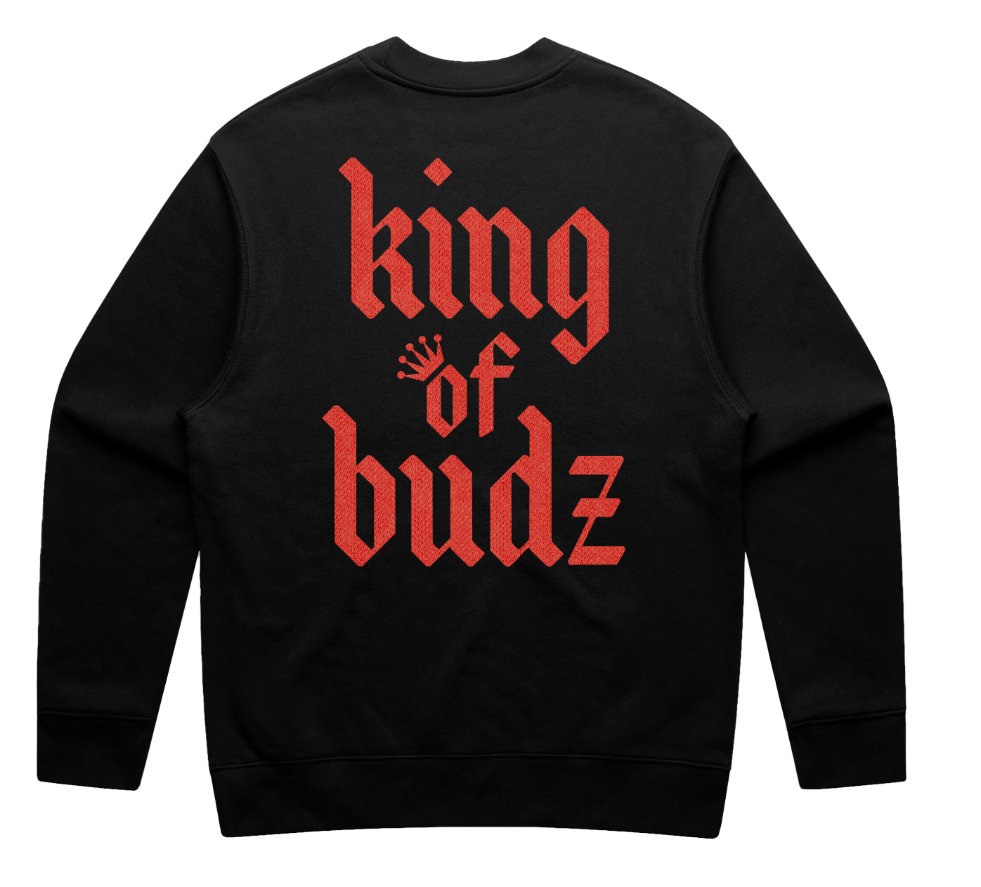 Red & Black Crew Neck