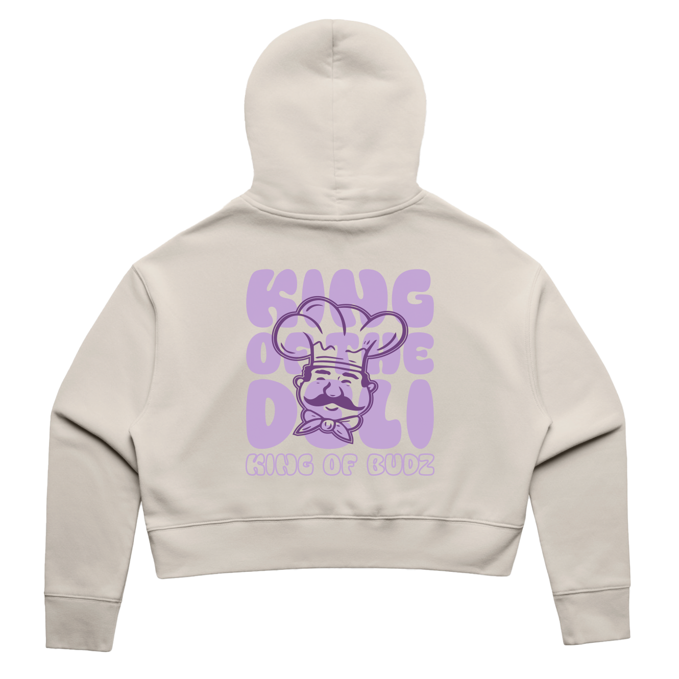 King of The Deli Cropped Hoodie