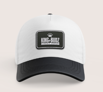 King of Budz Snapback - White