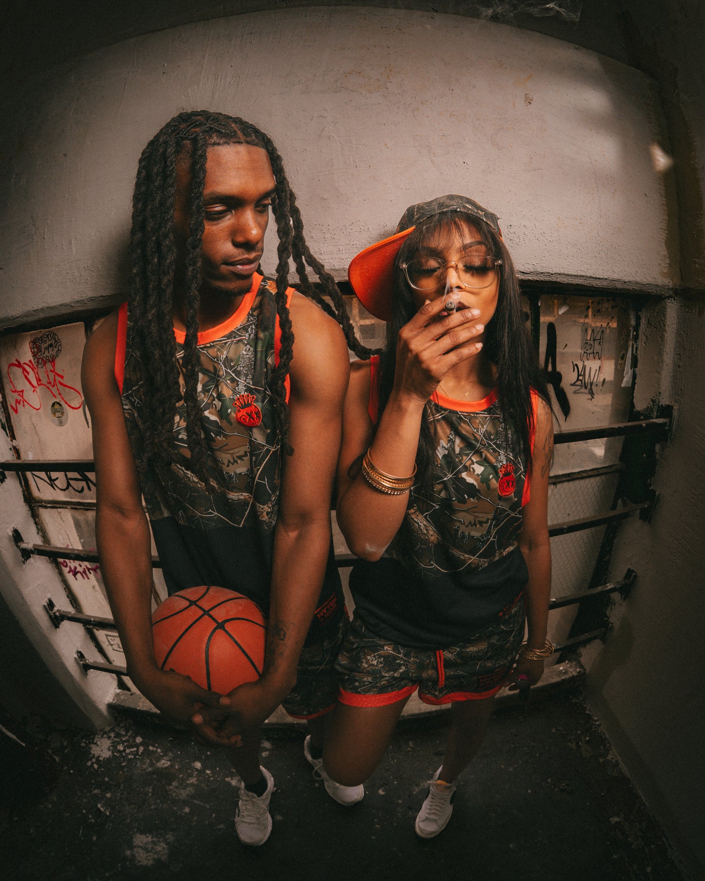 HYTEK x KING OF BUDZ CAMO SHORTS