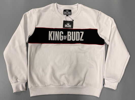 KOB White Crewneck