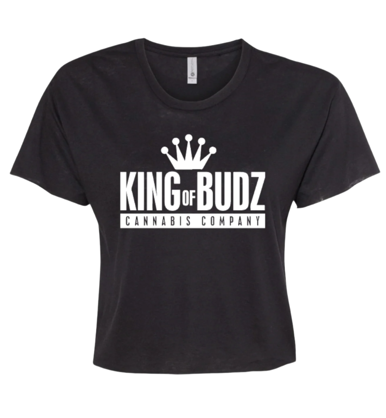 Cropped Black T-Shirt