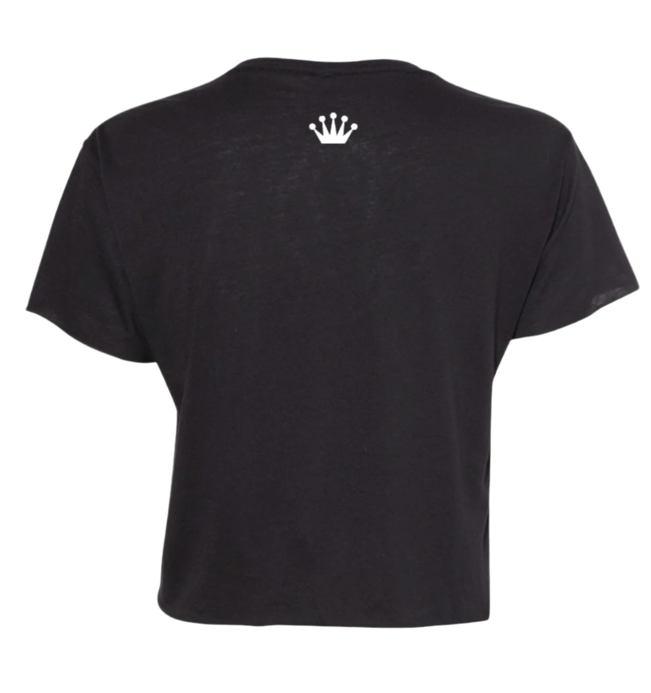 Cropped Black T-Shirt